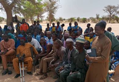 Sensibilisation des communautés sur l'éducation des enfants handicapés dans la commune de YELOU( DU 26 AVRIL AU 03 MAI 2023).