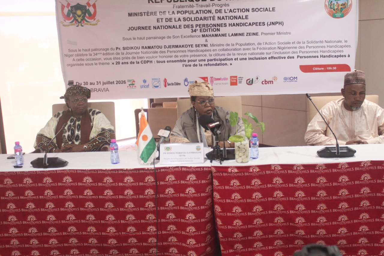 Célébration de la 34ᵉ édition de la Journée Nationale des Personnes Handicapées (JNPH) 2026 par la FNPH au Niger